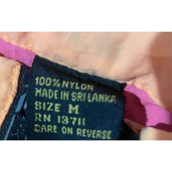 Vintage Mid 1990s Express Brand May Company Windbreaker SZ M Surfs Edge Pink Med - Picture 7 of 16